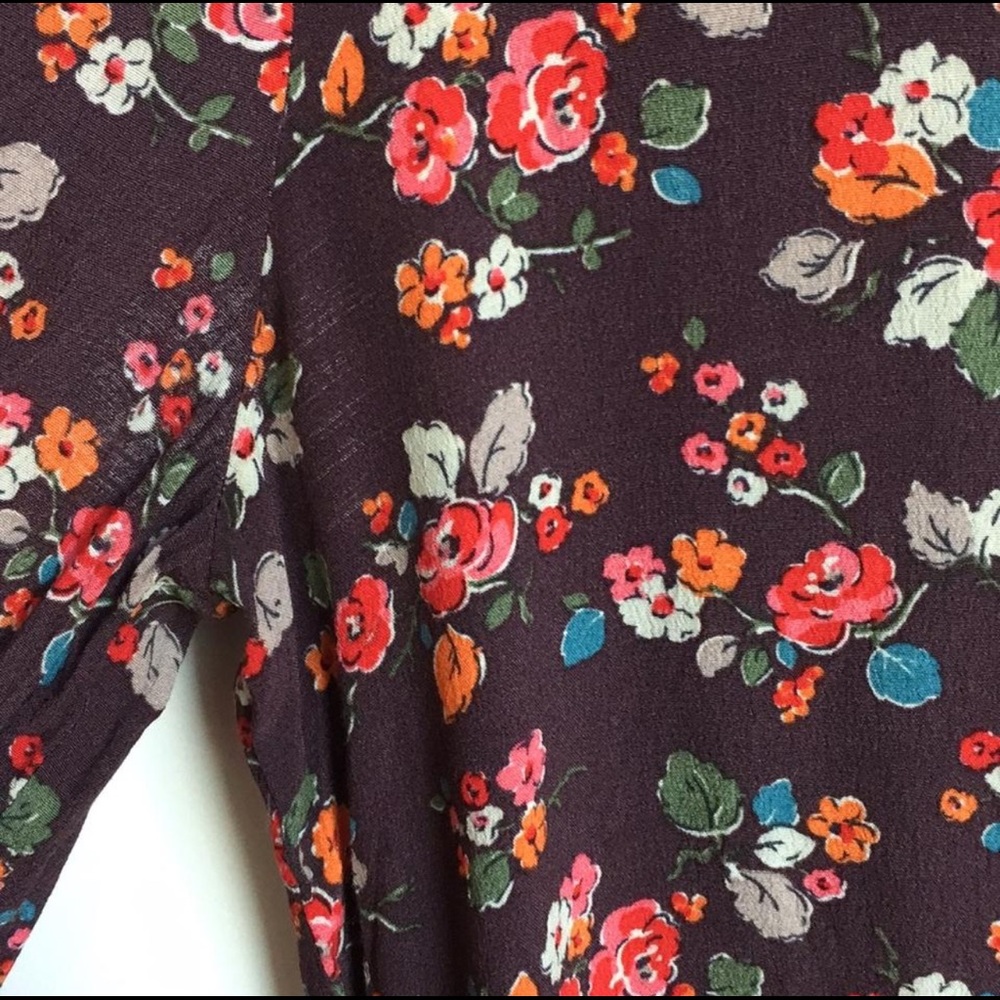 Cath Kidston Brown Floral Tunic Dress - Picture 5 of 5